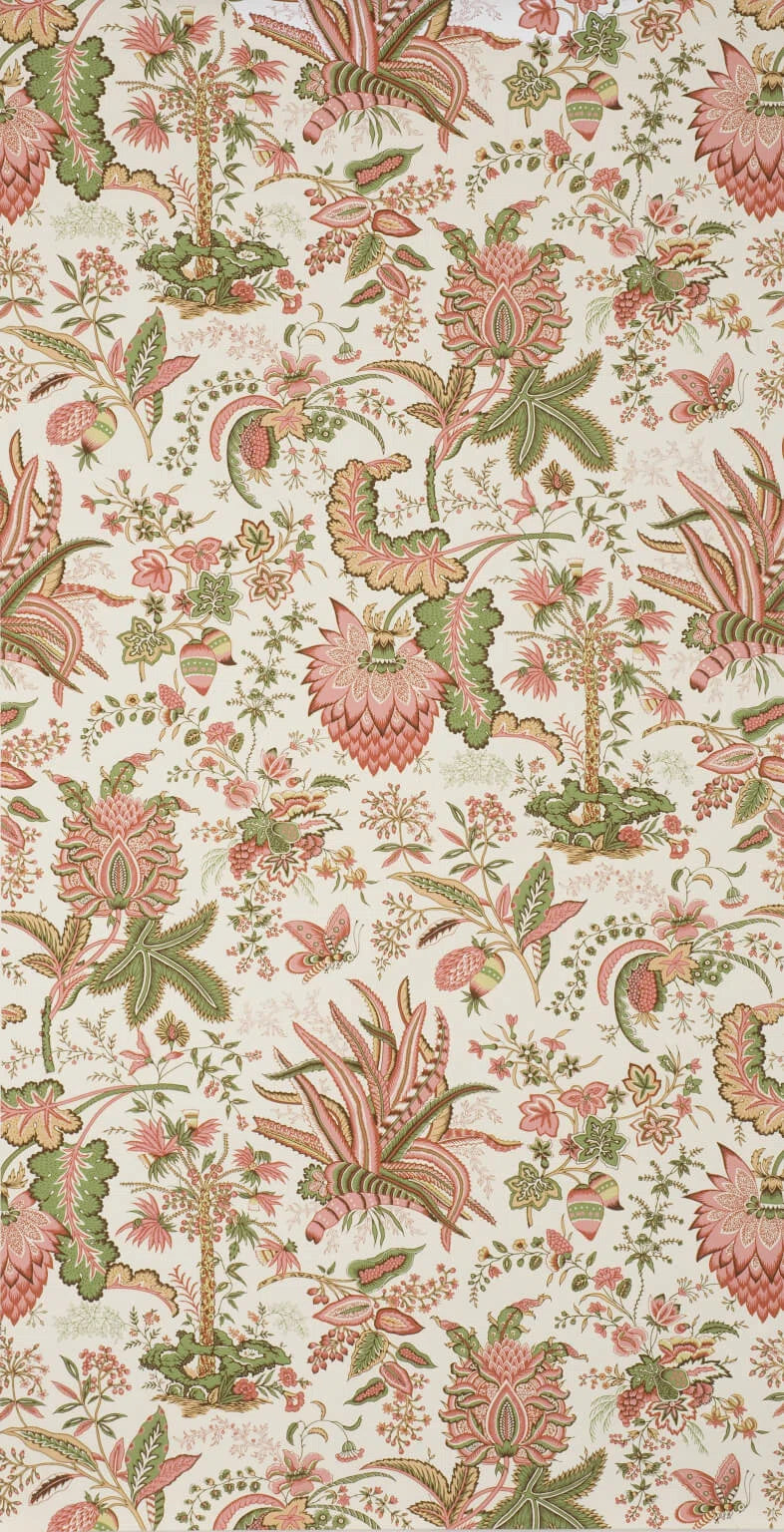 Pierre Frey Marquis De Seignelay - Coral/leaf