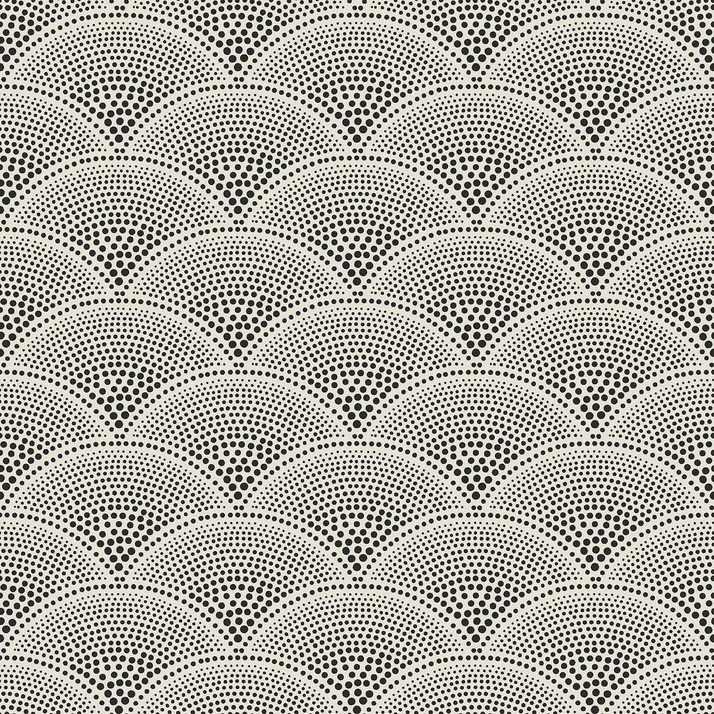 Cole & Son Feather Fan wallpaper - Black on White