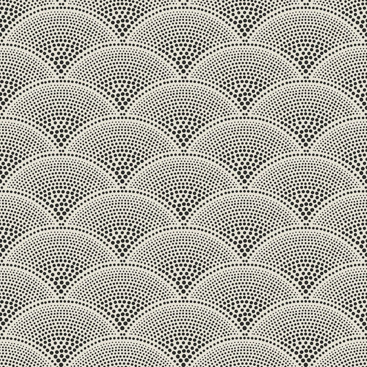 Cole & Son Feather Fan wallpaper - Black on White