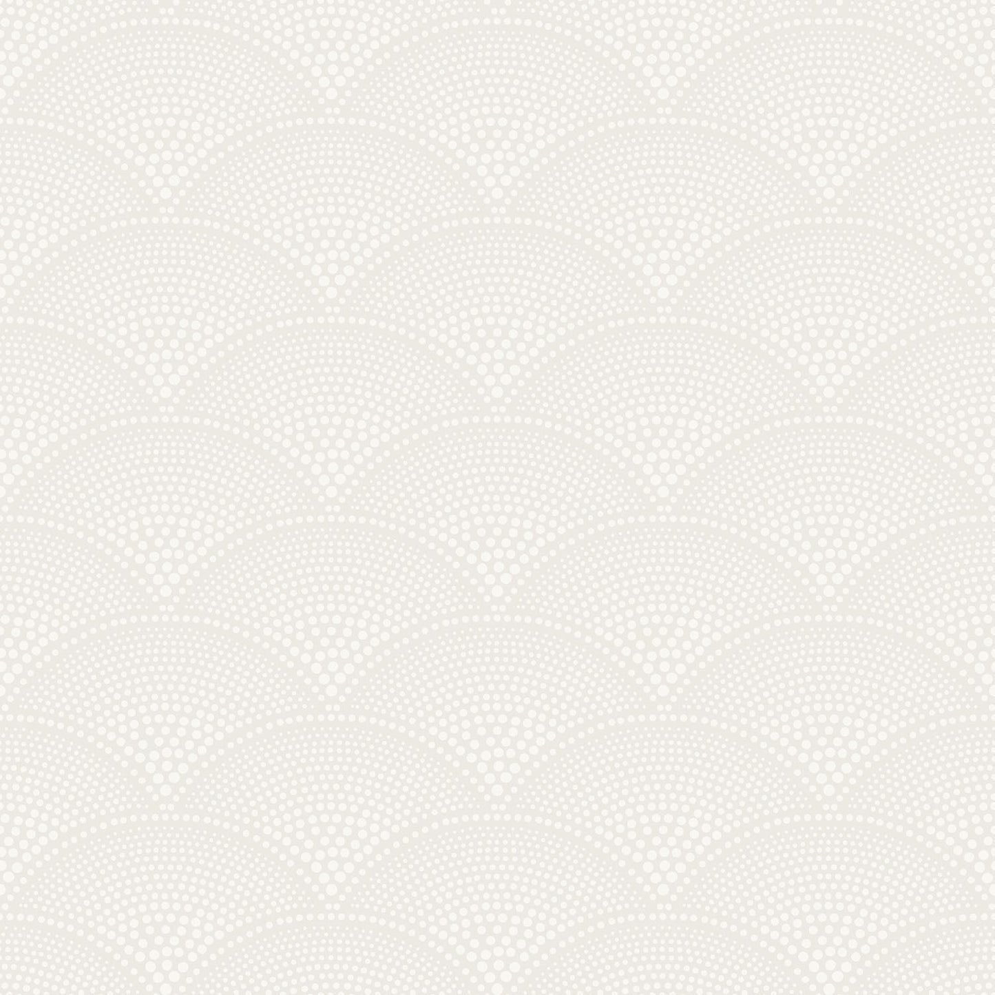 Cole & Son Feather Fan - Chalk on White
