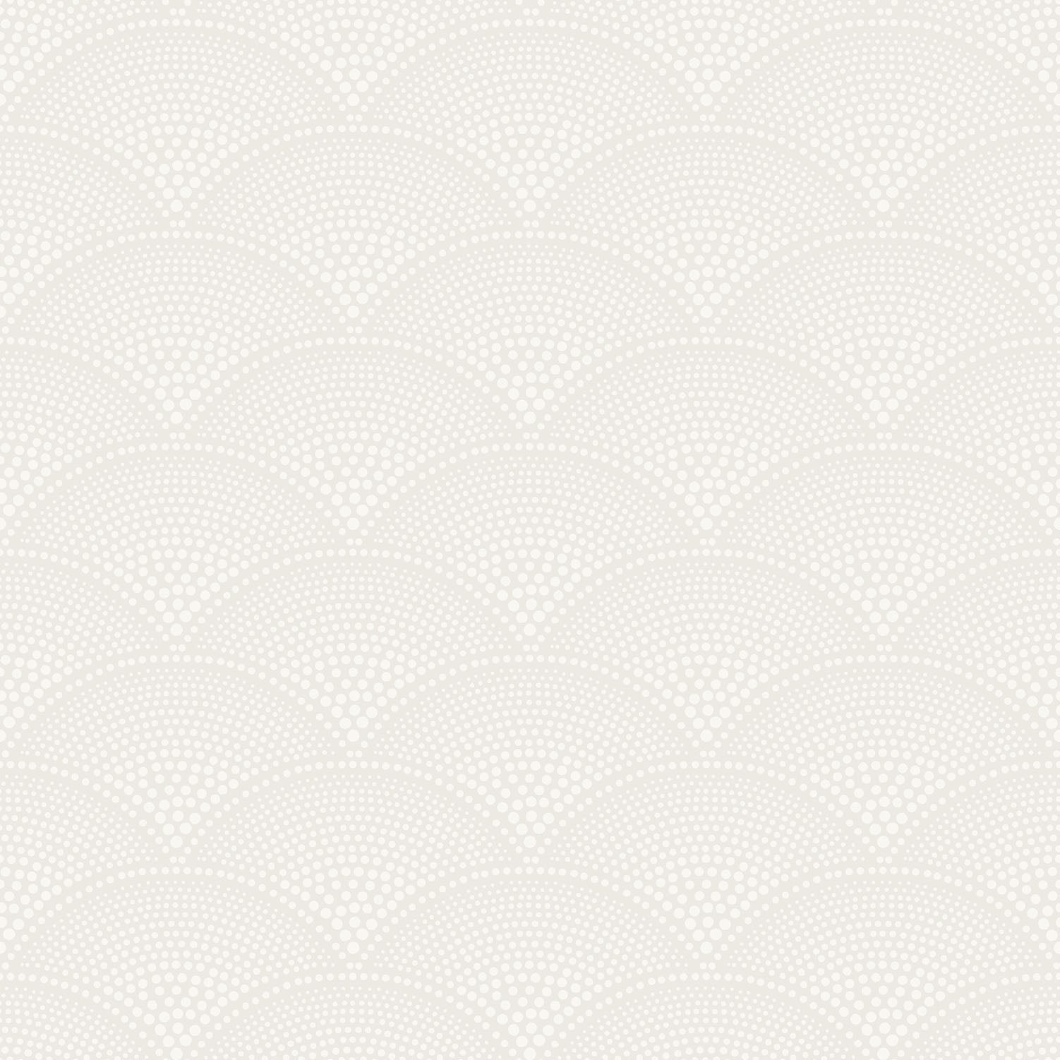 Cole & Son Feather Fan - Chalk on White