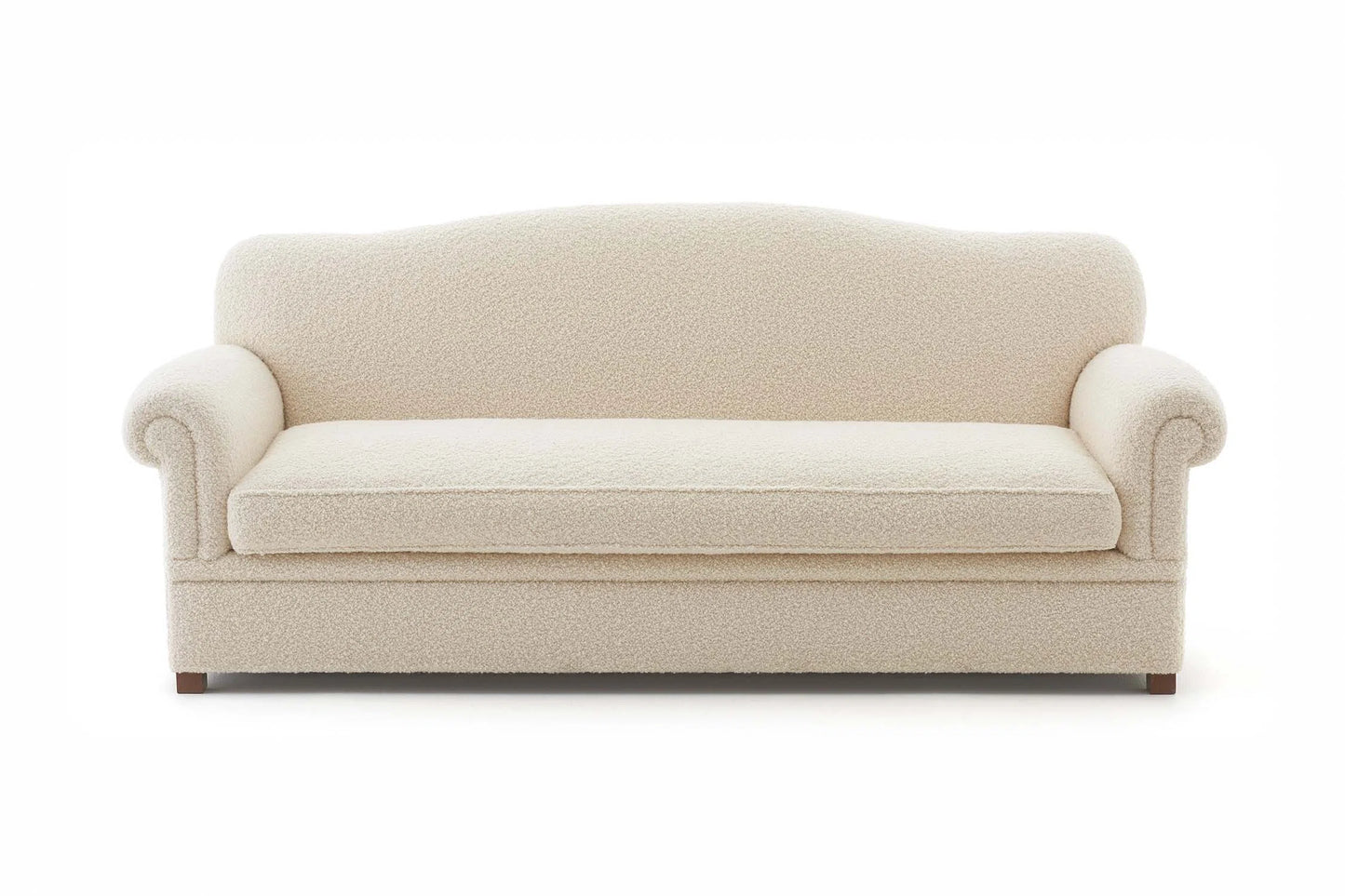 Pierre Frey Dominique - Stained beech, water-based varnish with Piping - Simple seams - Stretched fabric upholstery