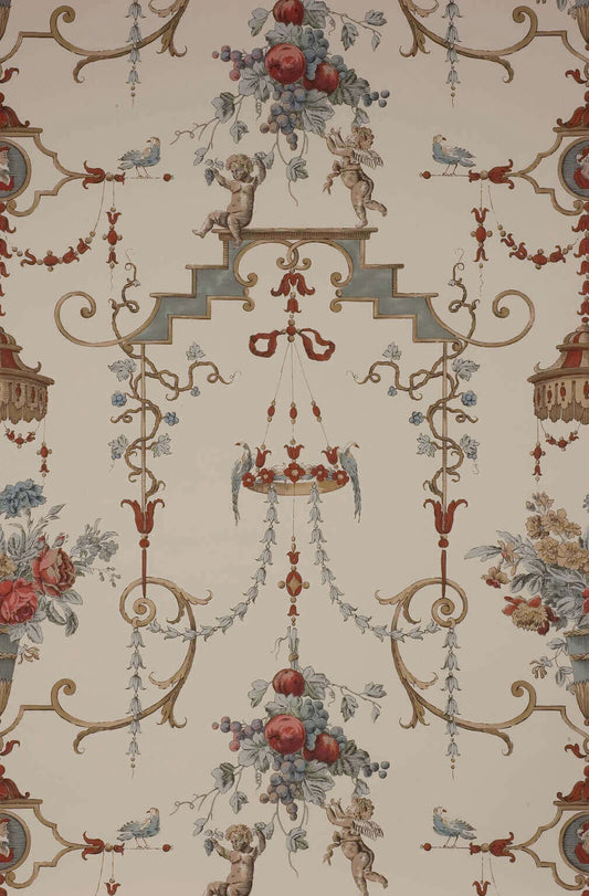 Pierre Frey Wallpaper Marly - Spruce