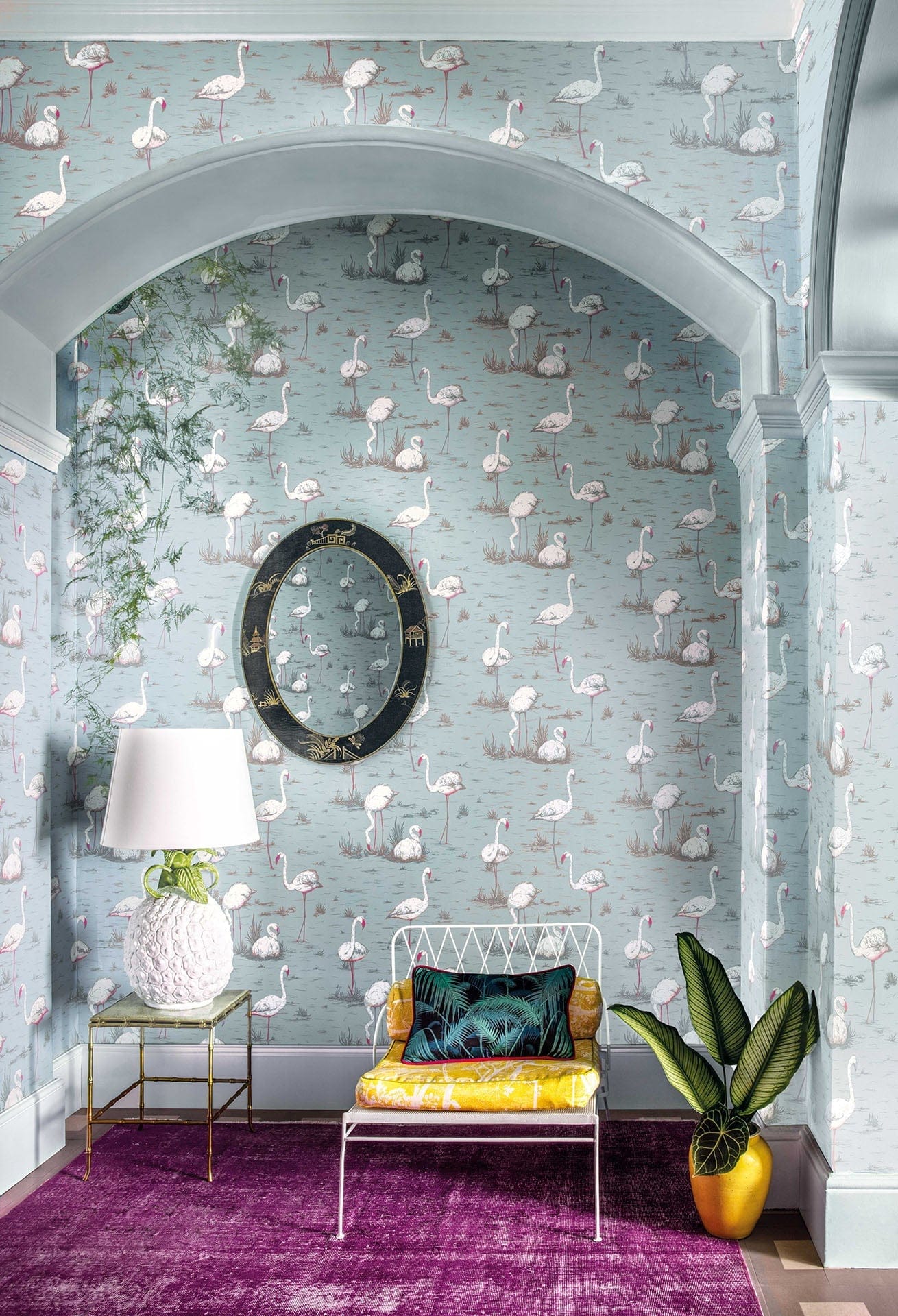 Cole & Son Flamingos - interior