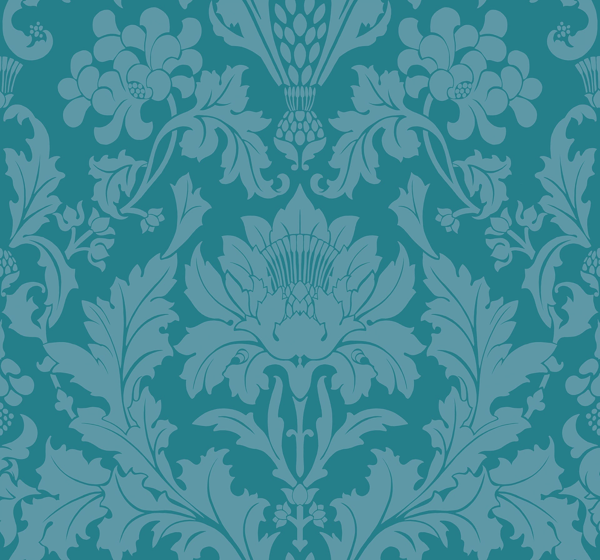 Cole & Son Fonteyn - Petrol