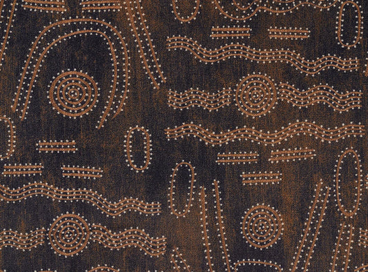 Pierre Frey Tasmania - Ebène