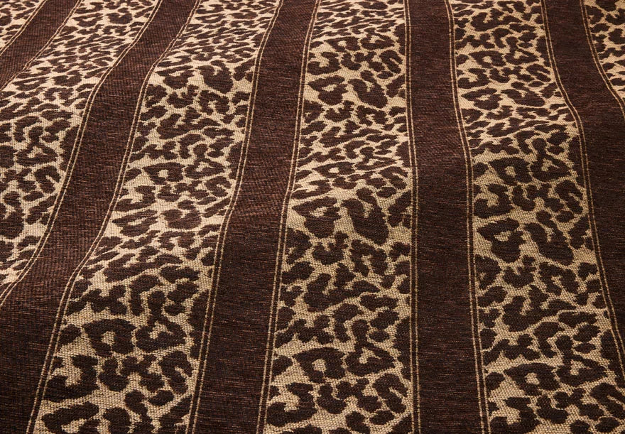 Pierre Frey Leopard Stripe - Espresso