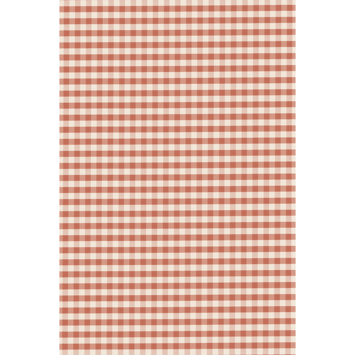 George & Minnie | Checkmate fabric - Terracotta