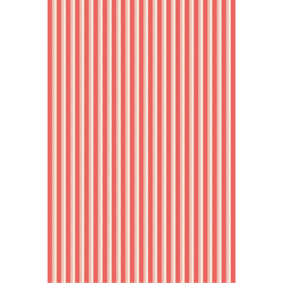 George & Minnie | Ribbon Stripe fabric - Raspberry