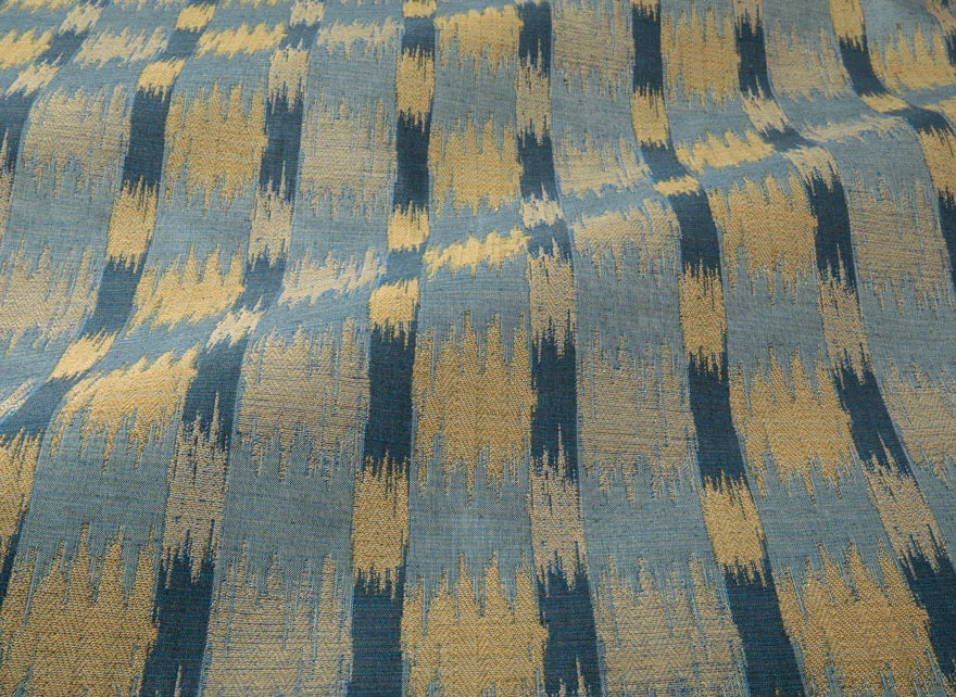 Pierre Frey Ikat Blocks - Lapis