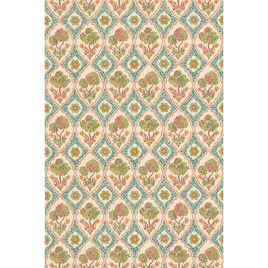 George & Minnie | Puzzlewood fabric - Aqua