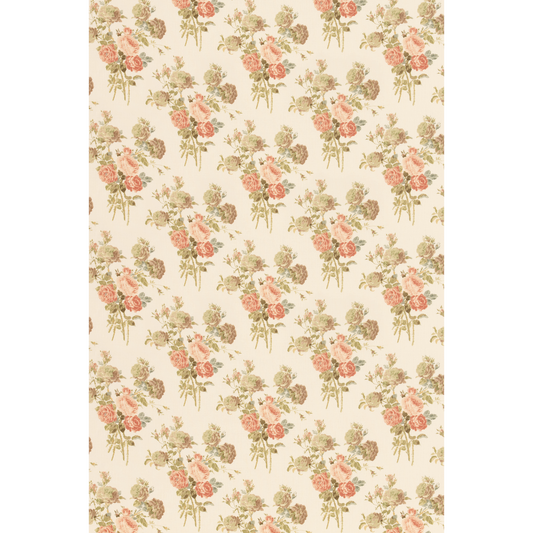 George & Minnie | Rosie fabric - Blush/Sage
