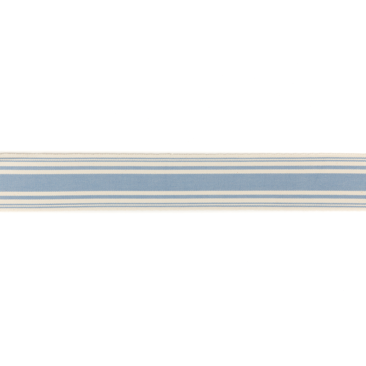 George & Minnie | Ribbon Tape fabric - Periwinkle