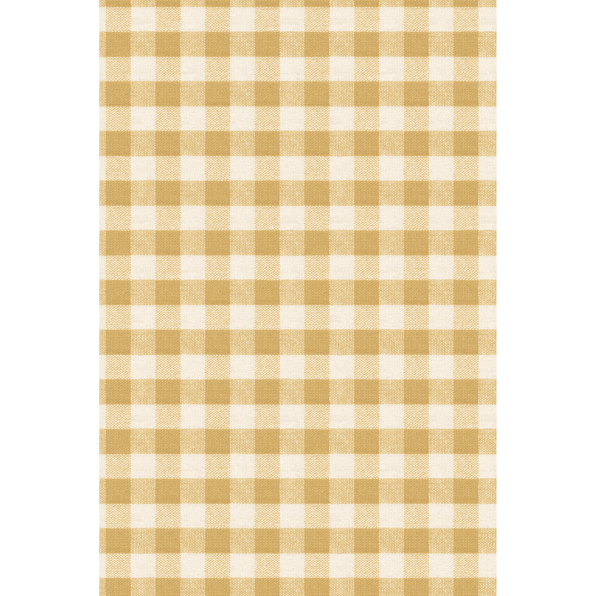 George & Minnie | Checkmate wallcovering - Daffodil