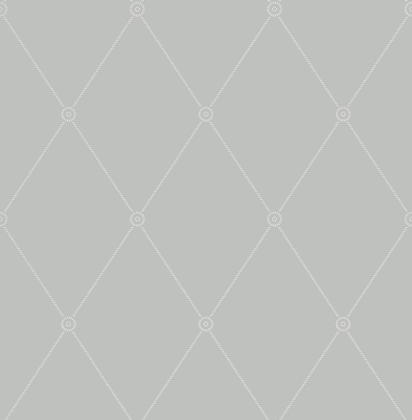 Cole & Son Large Georgian Rope Trellis - Grey