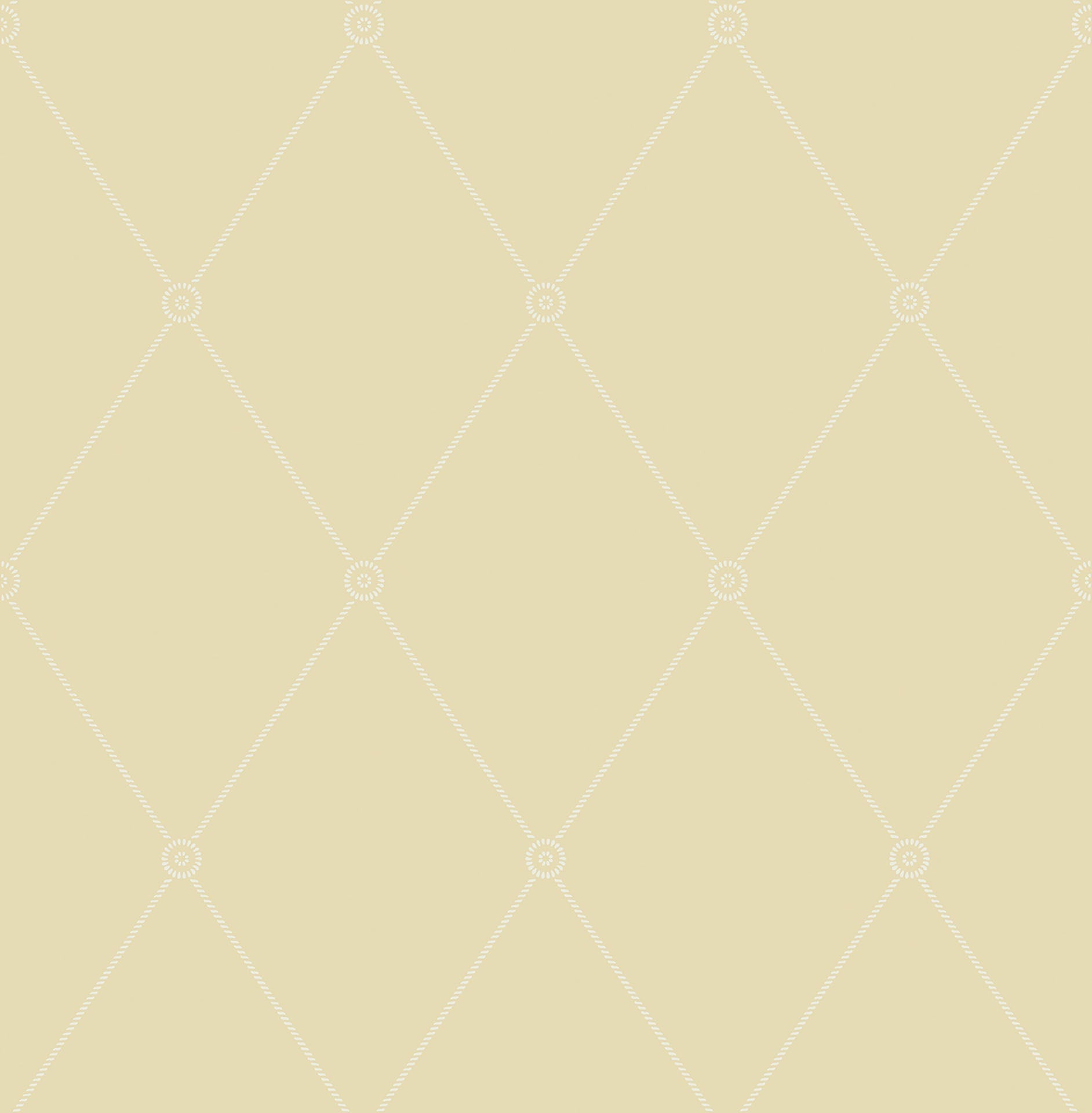 Cole & Son Large Georgian Rope Trellis - Oat