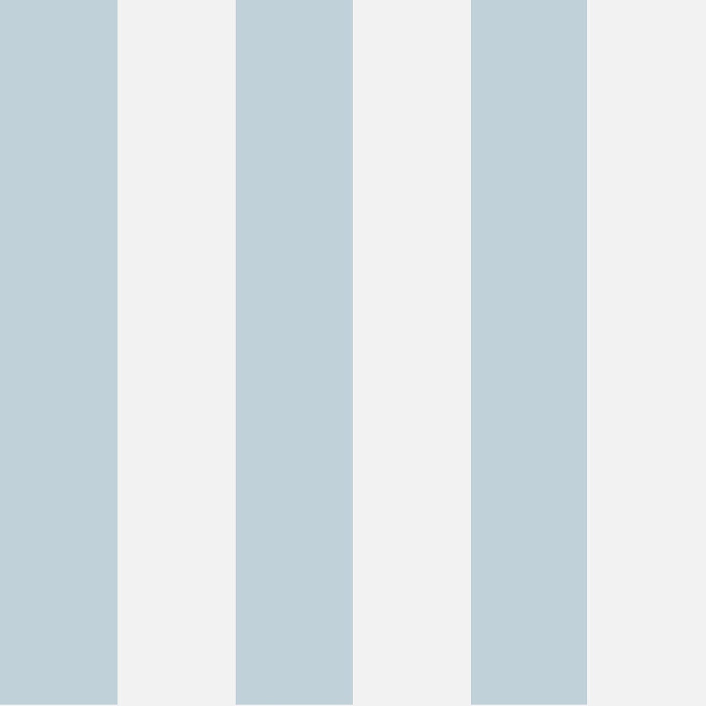 Cole & Son Glastonbury Stripe - Pale Cerulean