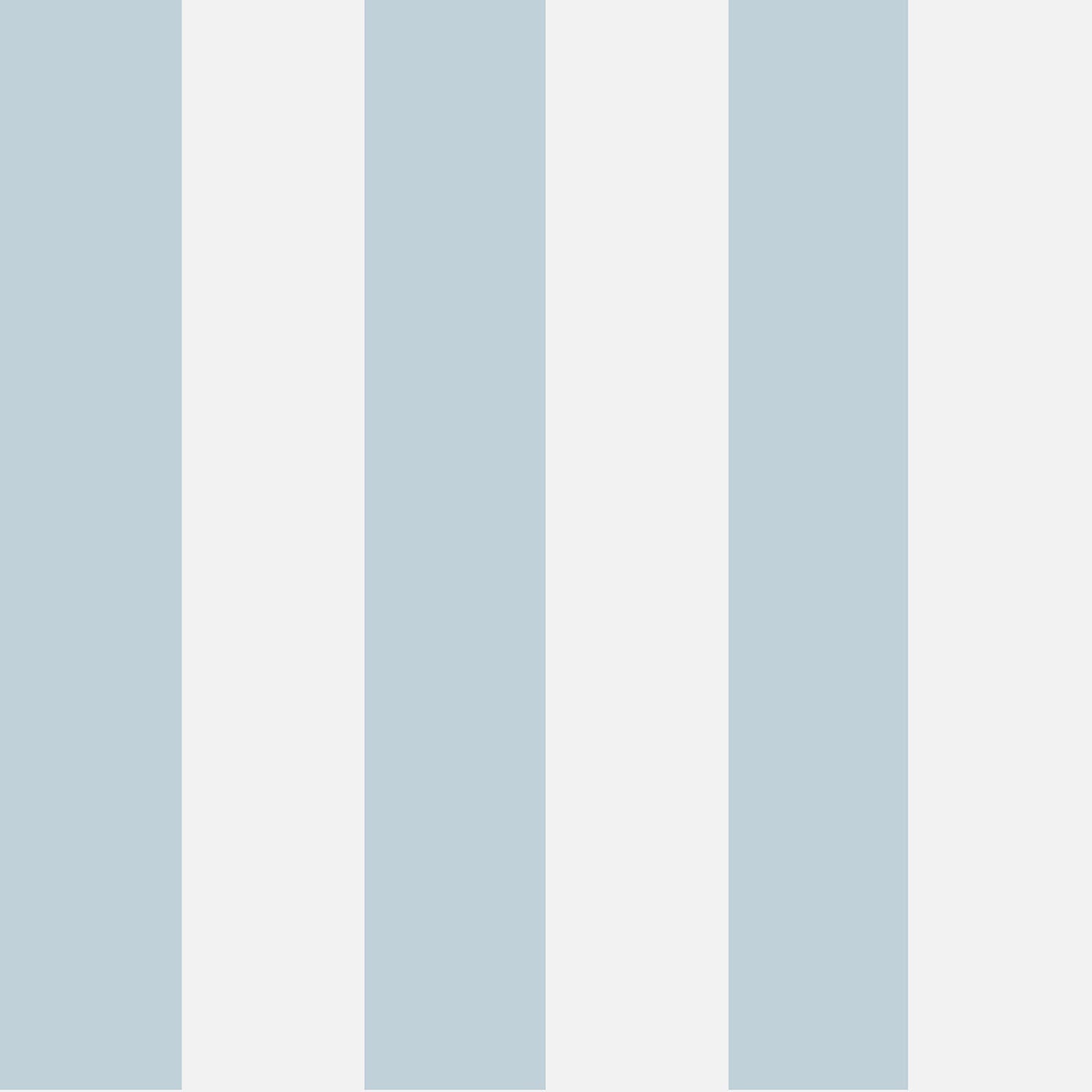 Cole & Son Glastonbury Stripe - Pale Cerulean