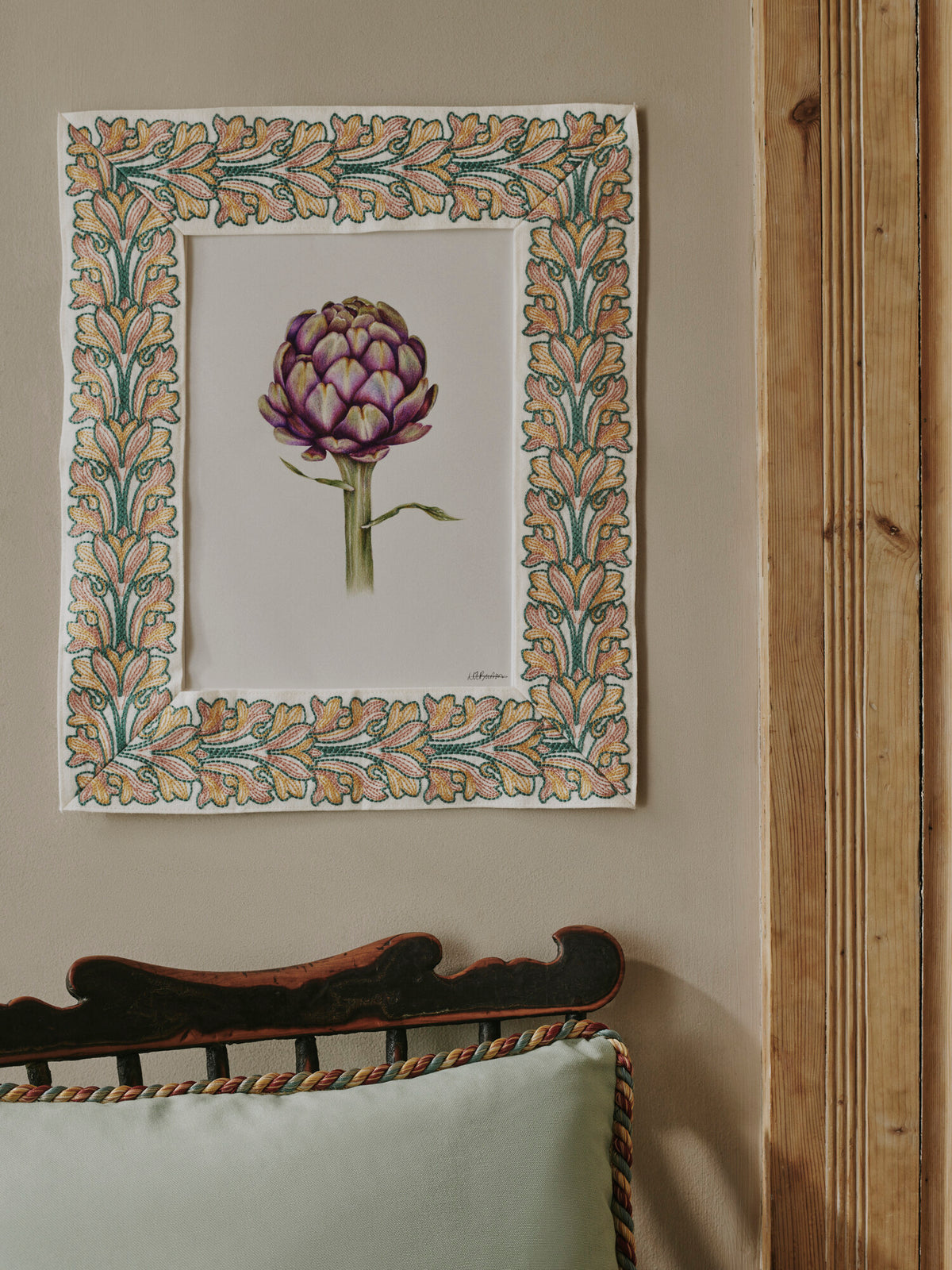 Samuel and Sons Fogli Embroidered Border — scenography