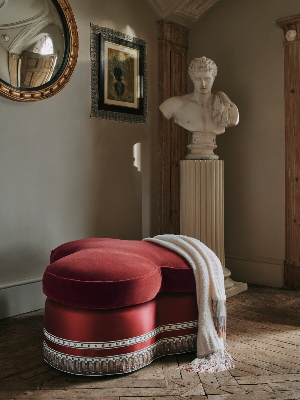Samuel and Sons Punto Embroidered Border — scenography