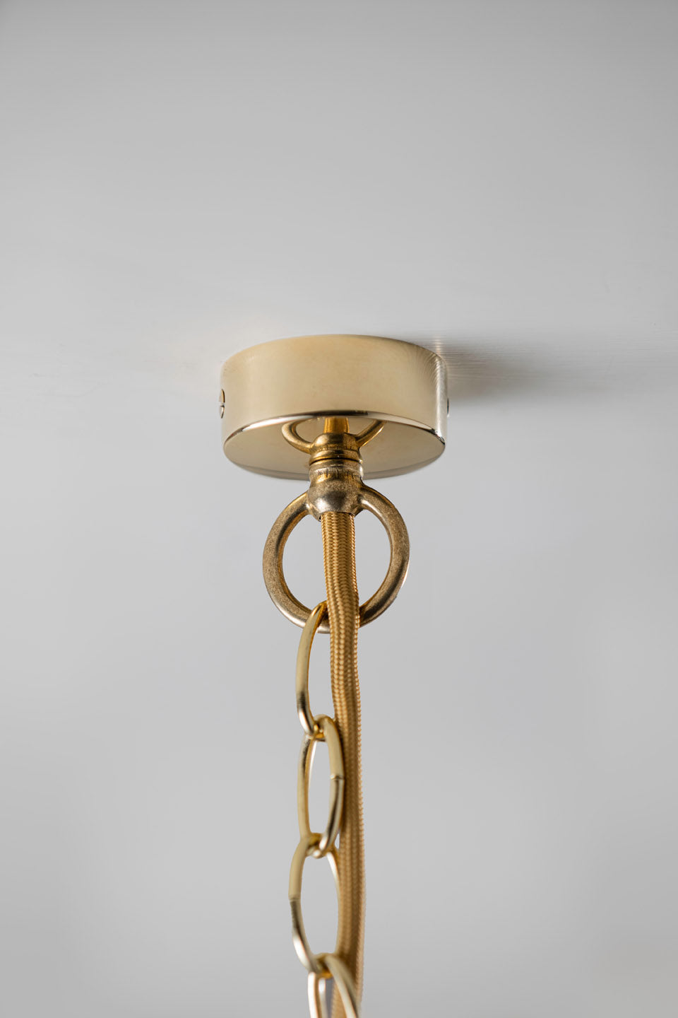 Porta Romana I Banded Empire Hanging Shade
