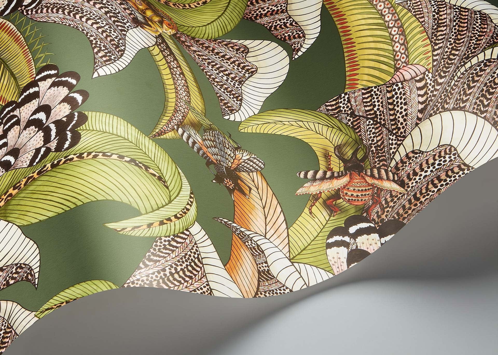 Cole & Son Hoopoe Leaves - interior