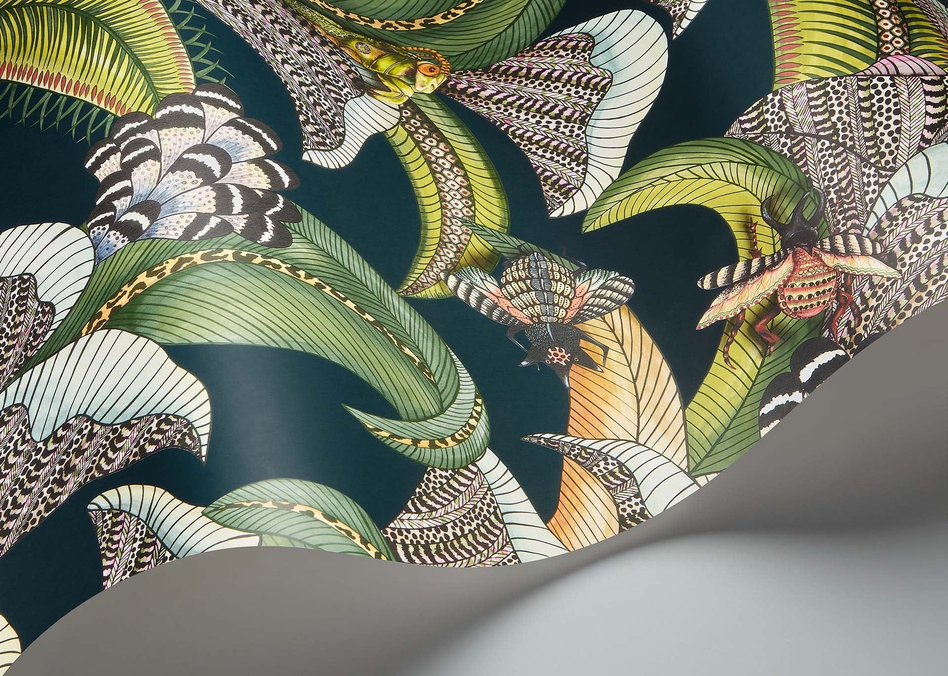 Cole & Son Hoopoe Leaves - interior