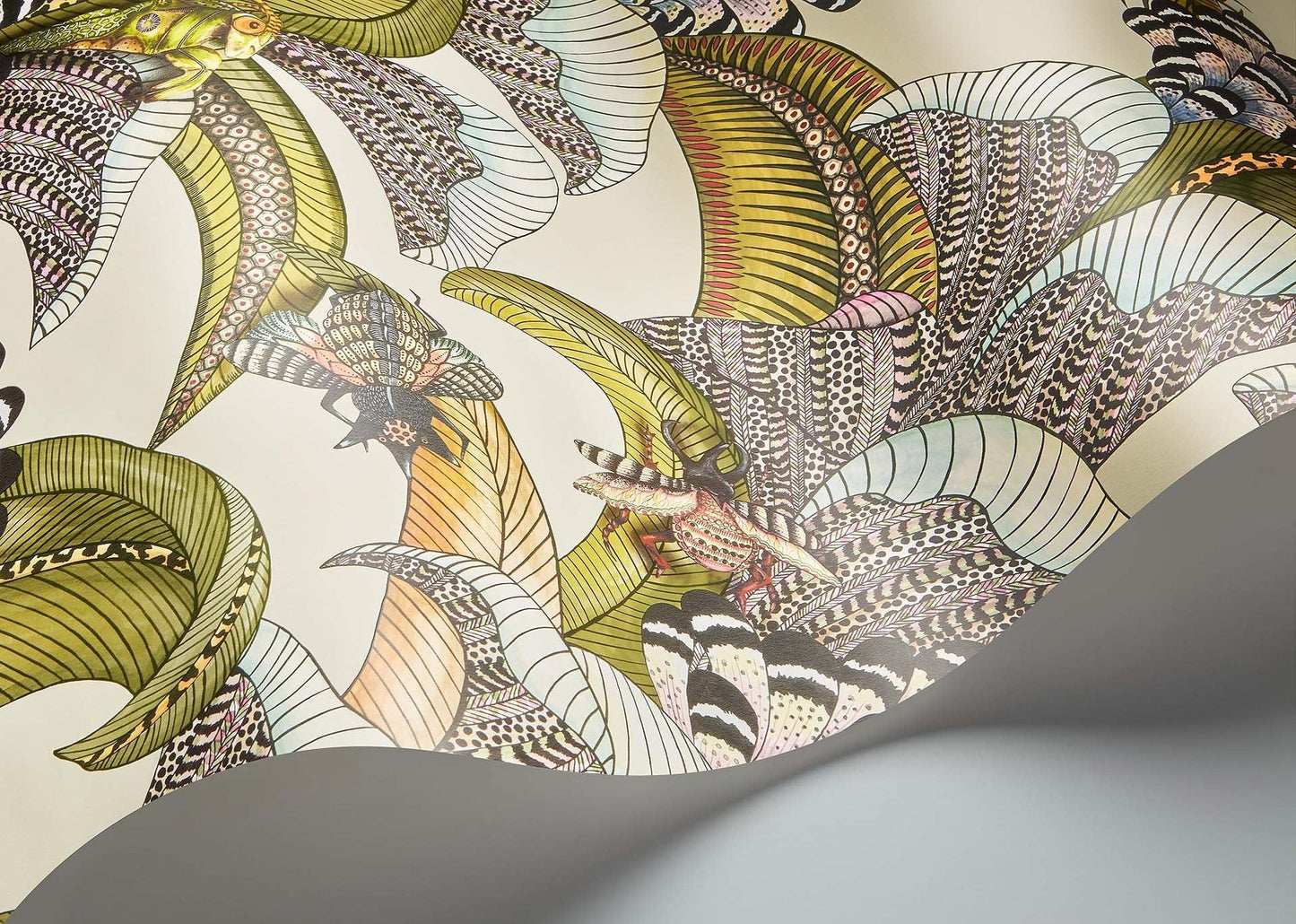 Cole & Son Hoopoe Leaves - interior