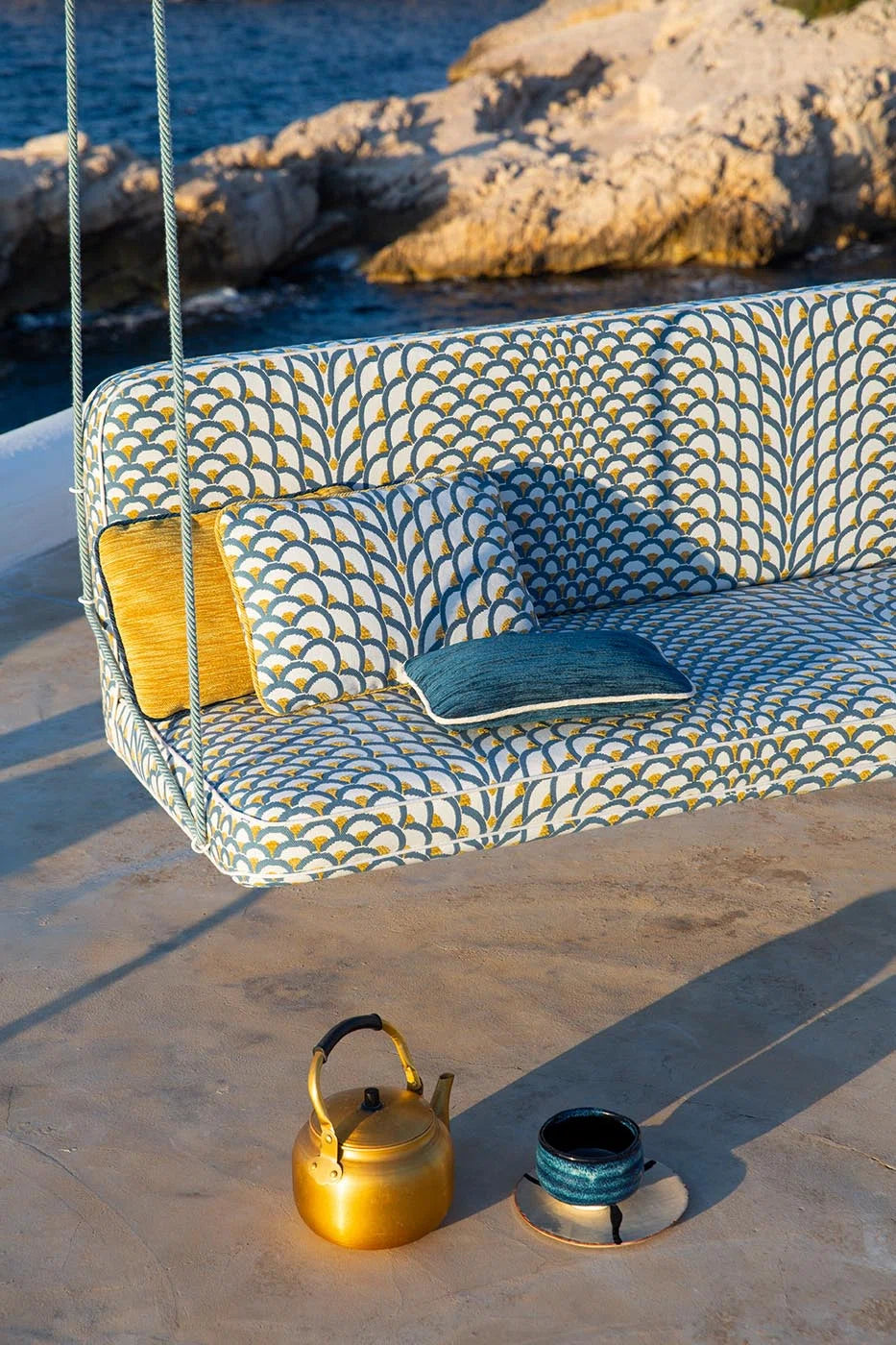 Pierre Frey Les Ecailles Outdoor — scenography