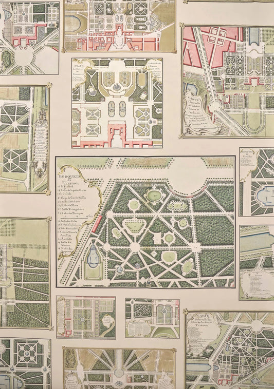 Pierre Frey Les Jardins De Versailles - Original