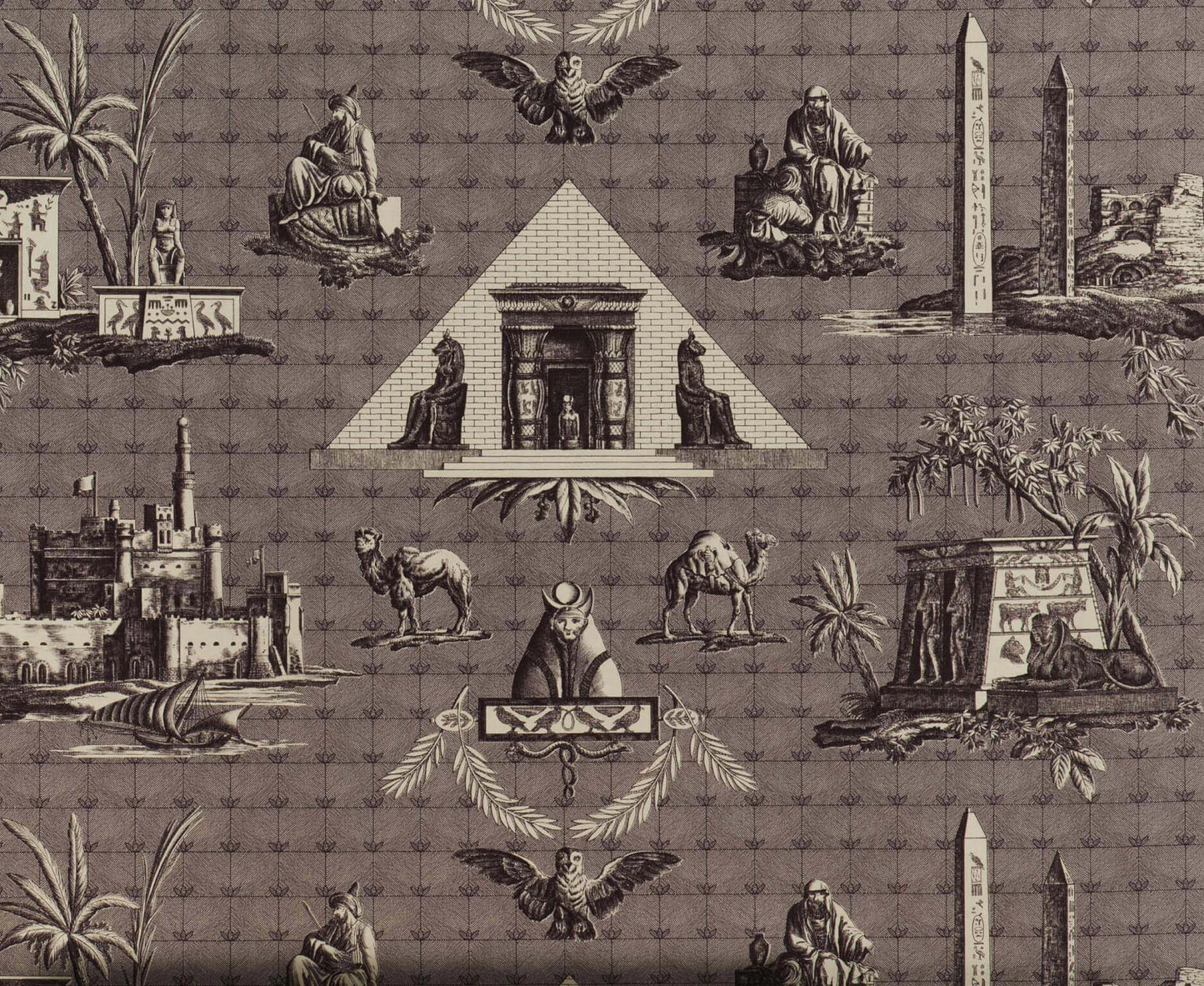 Pierre Frey Monuments D'Egypte - Original