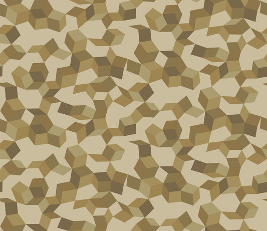 Cole & Son Ingot wallpaper - Metallic Golds on Sand