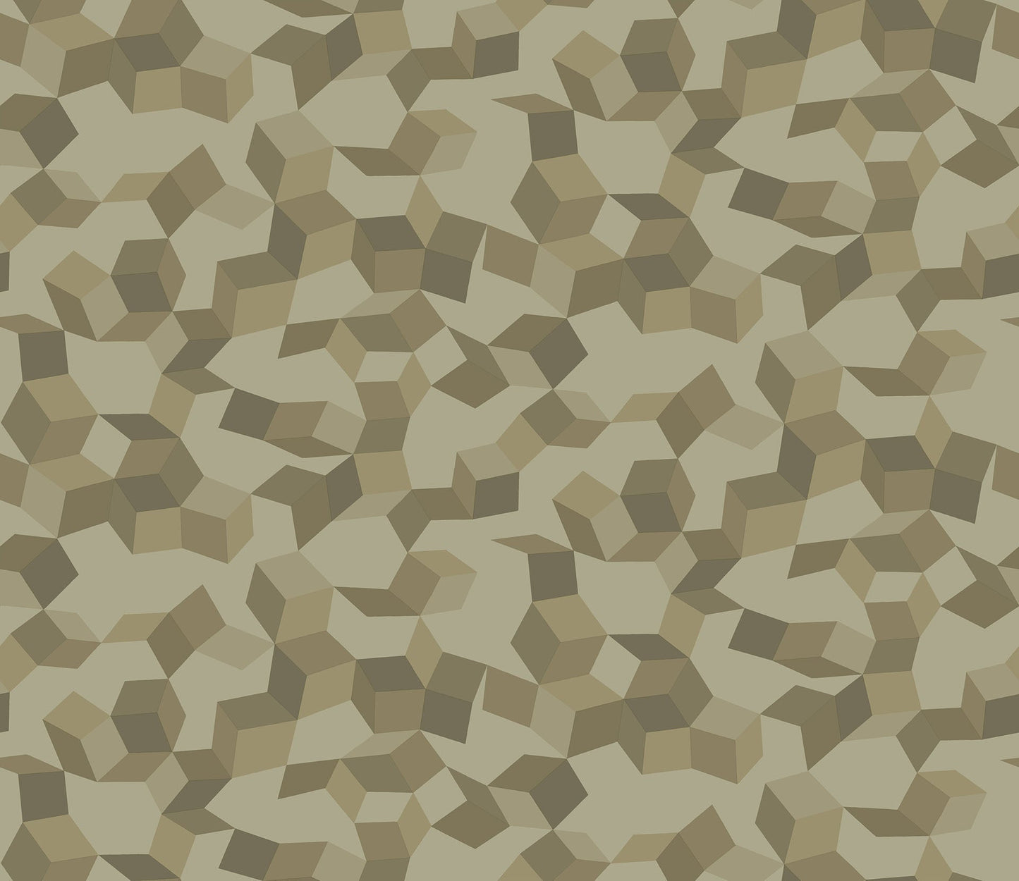 Cole & Son Ingot - Metallic Gilvers on Soft Olive