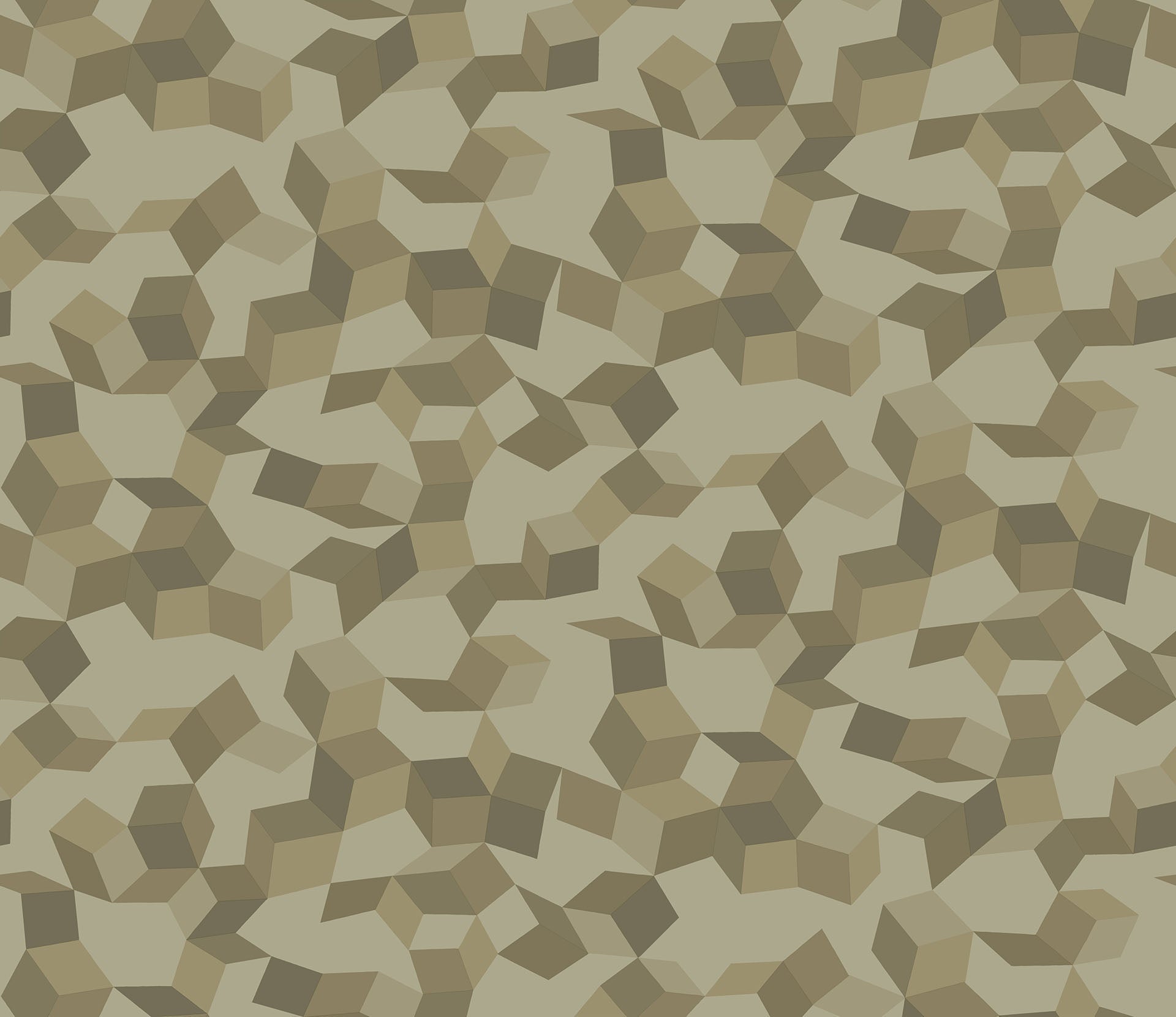 Cole & Son Ingot - Metallic Gilvers on Soft Olive