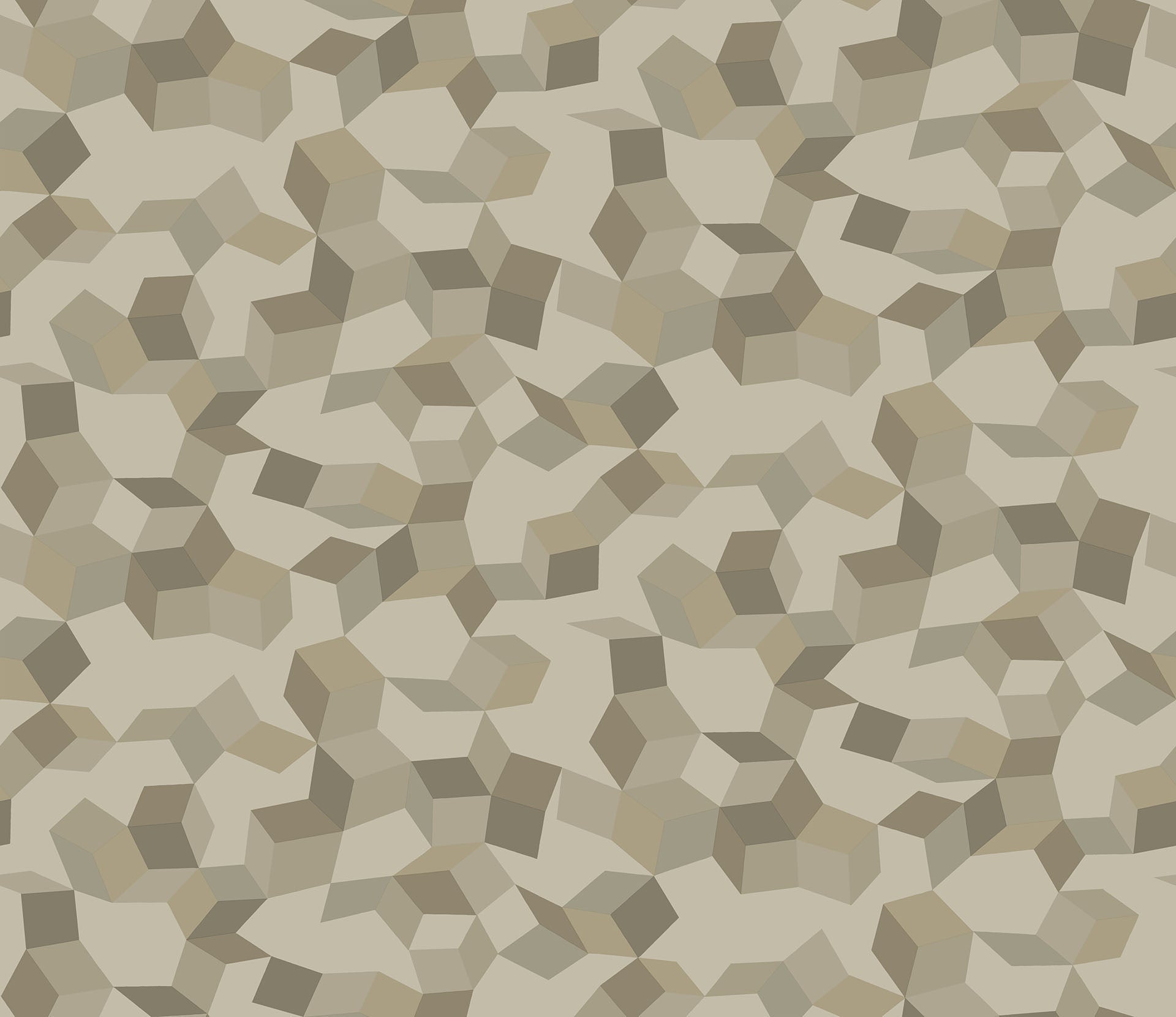 Cole & Son Ingot - Metallic Gilvers on Taupe