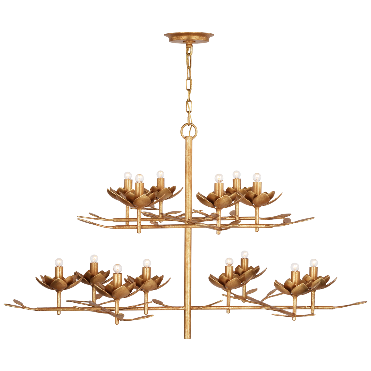 Visual Comfort | Clementine 53" Tiered Chandelier