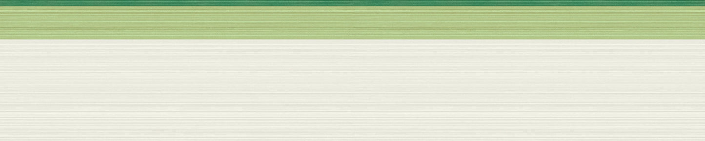 Cole & Son Jaspe Border - White, Green & Leaf Green