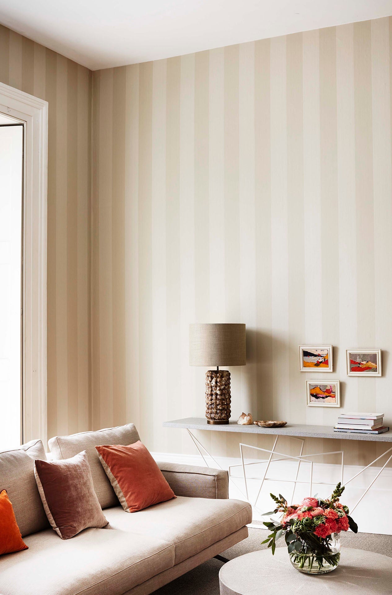 Cole & Son Jaspe Stripe - interior