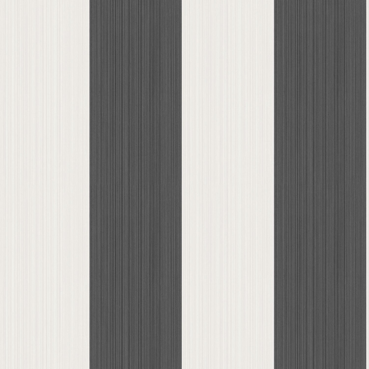 Cole & Son Jaspe Stripe - Soot & Snow