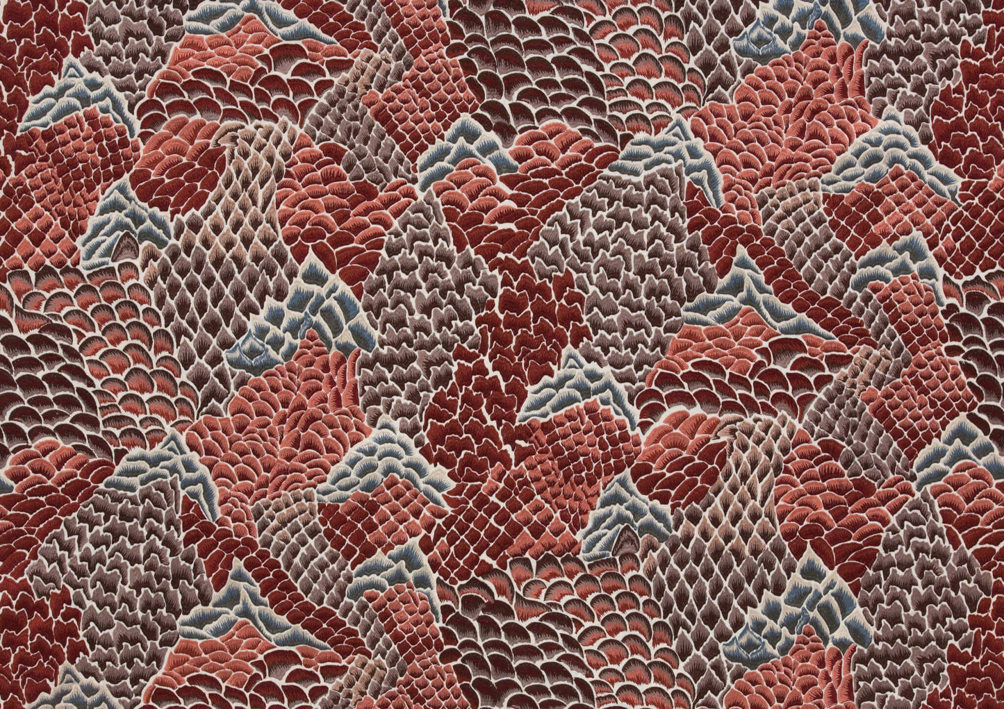 Pierre Frey Le Rocher - Broderie - Multicolore