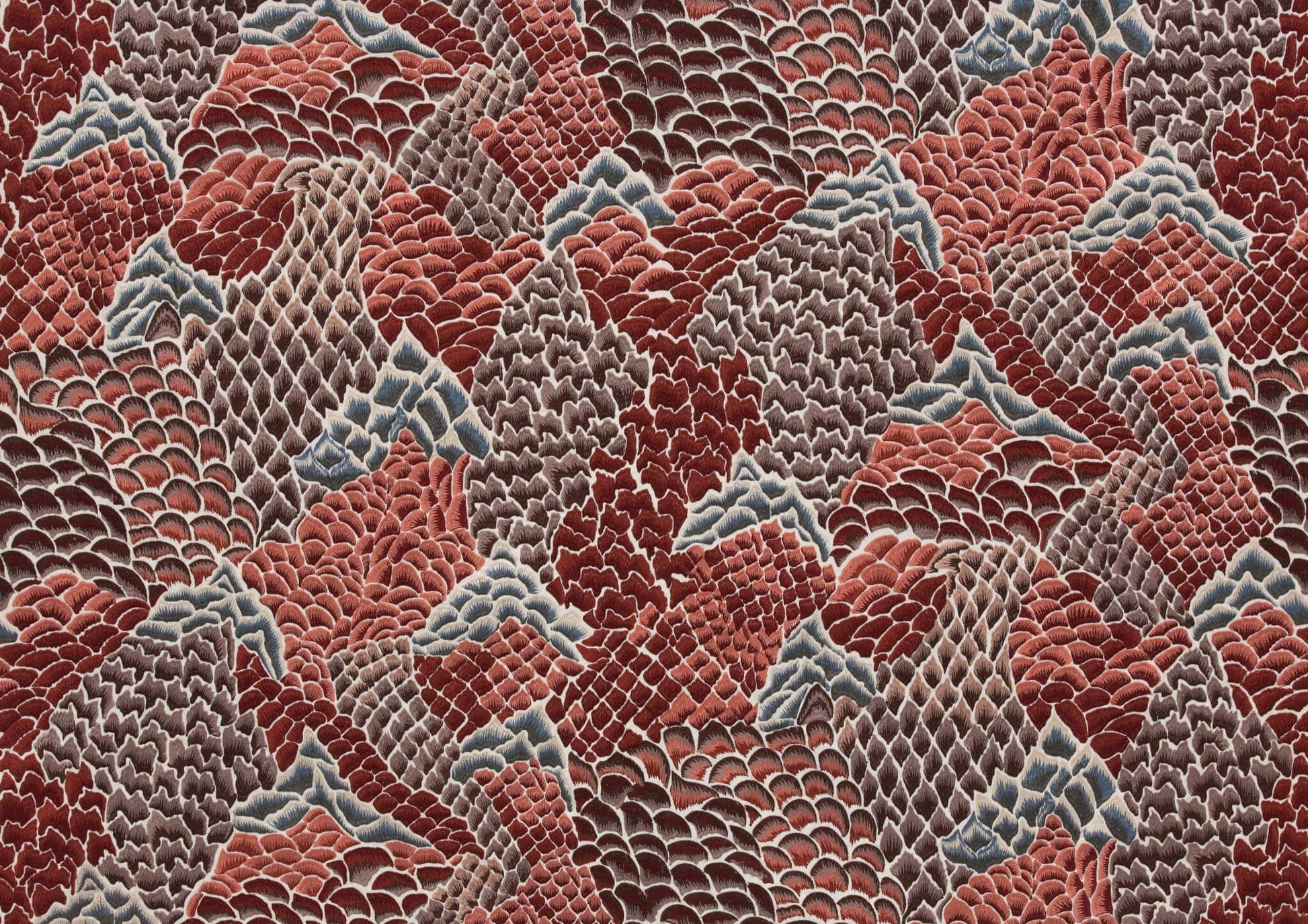 Pierre Frey Le Rocher - Broderie - Multicolore