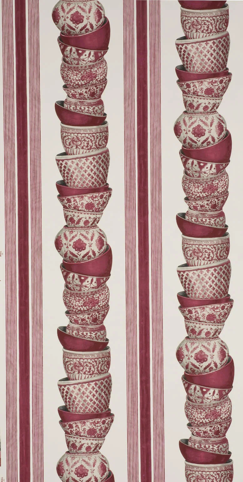 Pierre Frey Ming - Cranberry