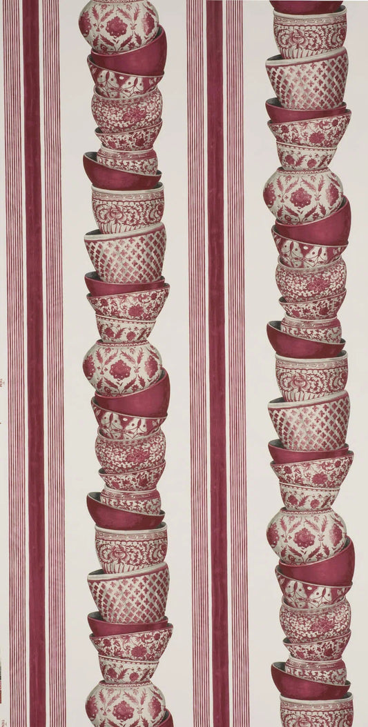 Pierre Frey Ming - Cranberry