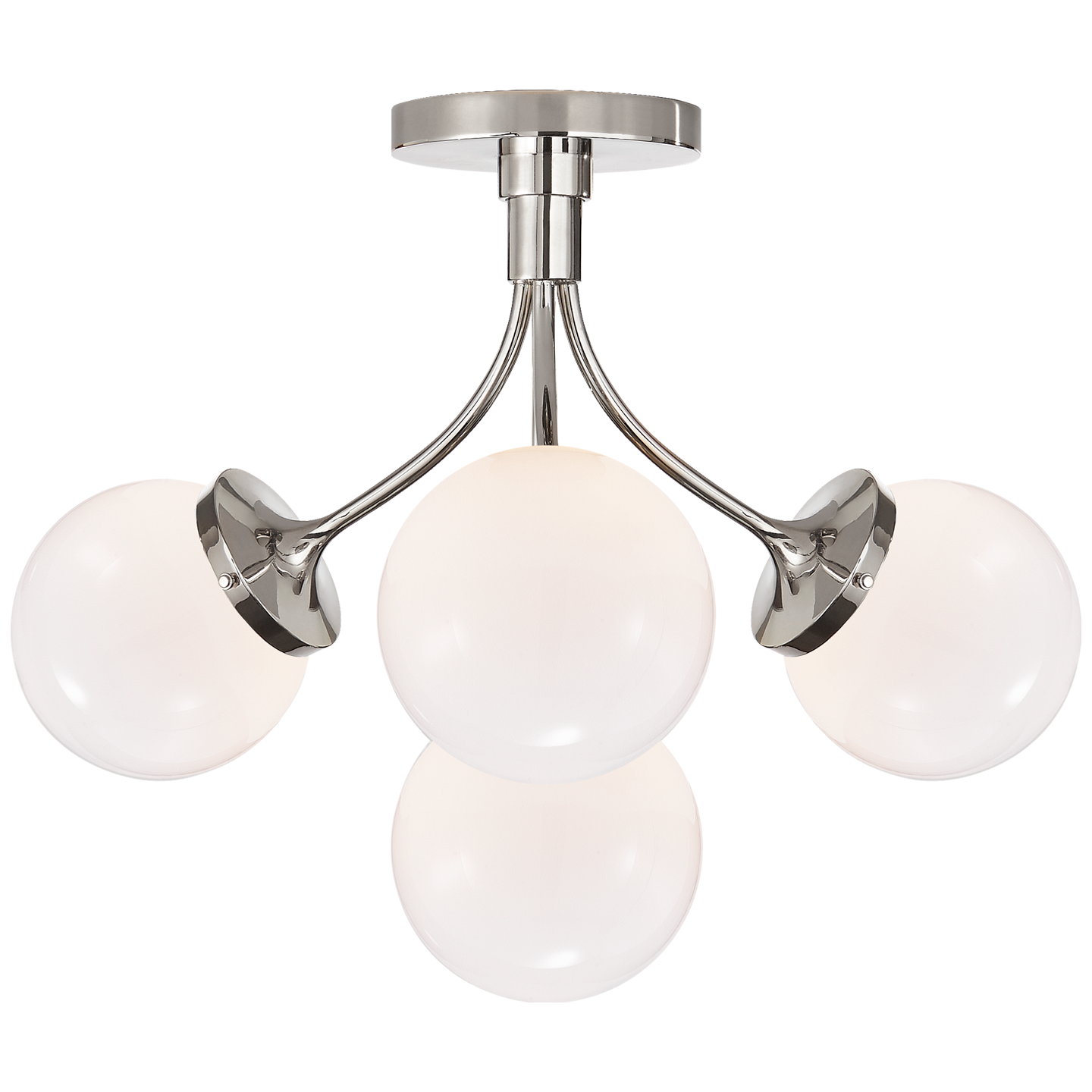 Visual Comfort | kate spade new york | Prescott Medium Semi-Flush Mount