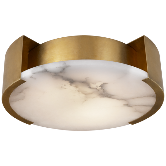 Melange Small Flush Mount - Antique-Burnished Brass