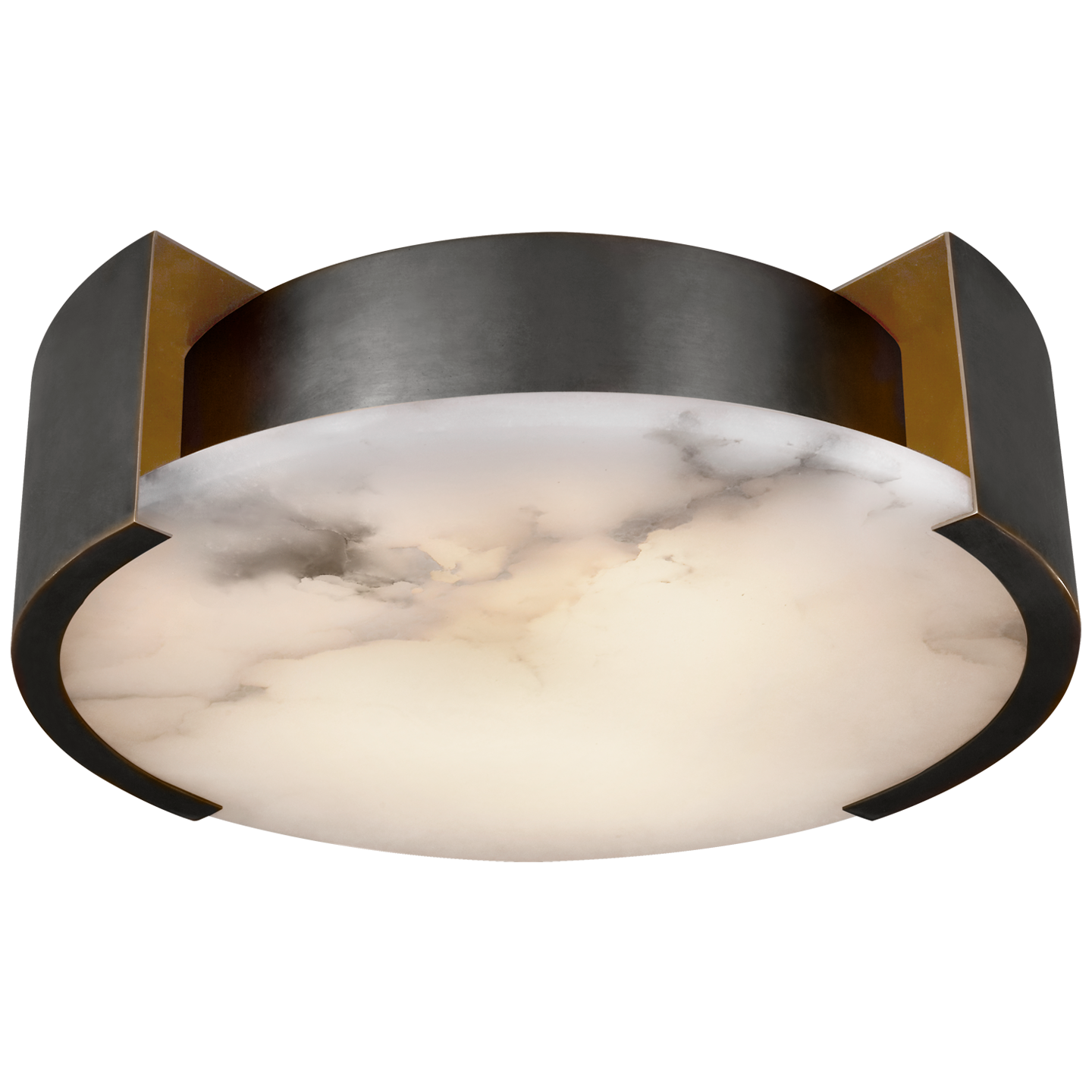 Melange Small Flush Mount - Bronze