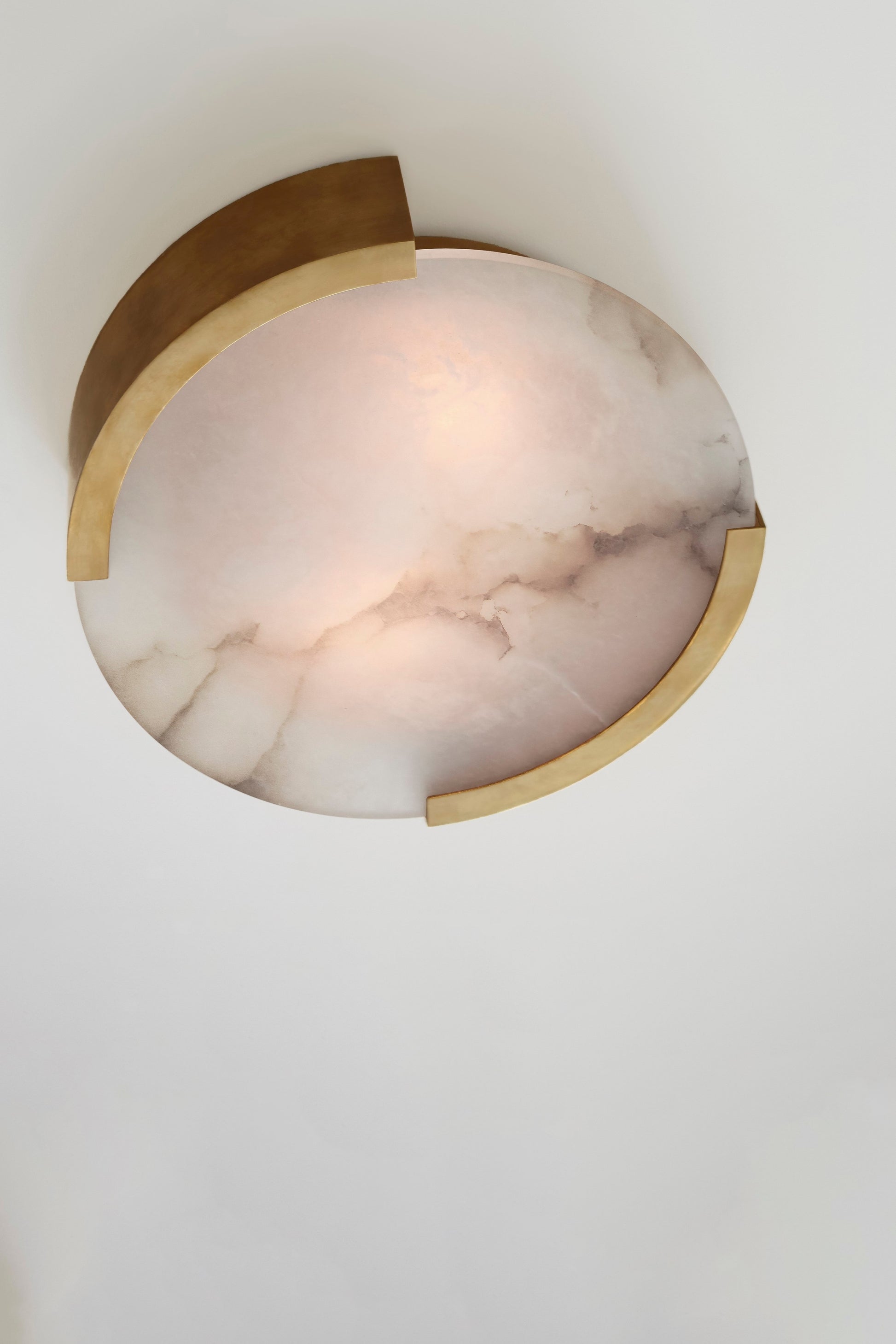 Melange Large Flush Mount lifestyle view