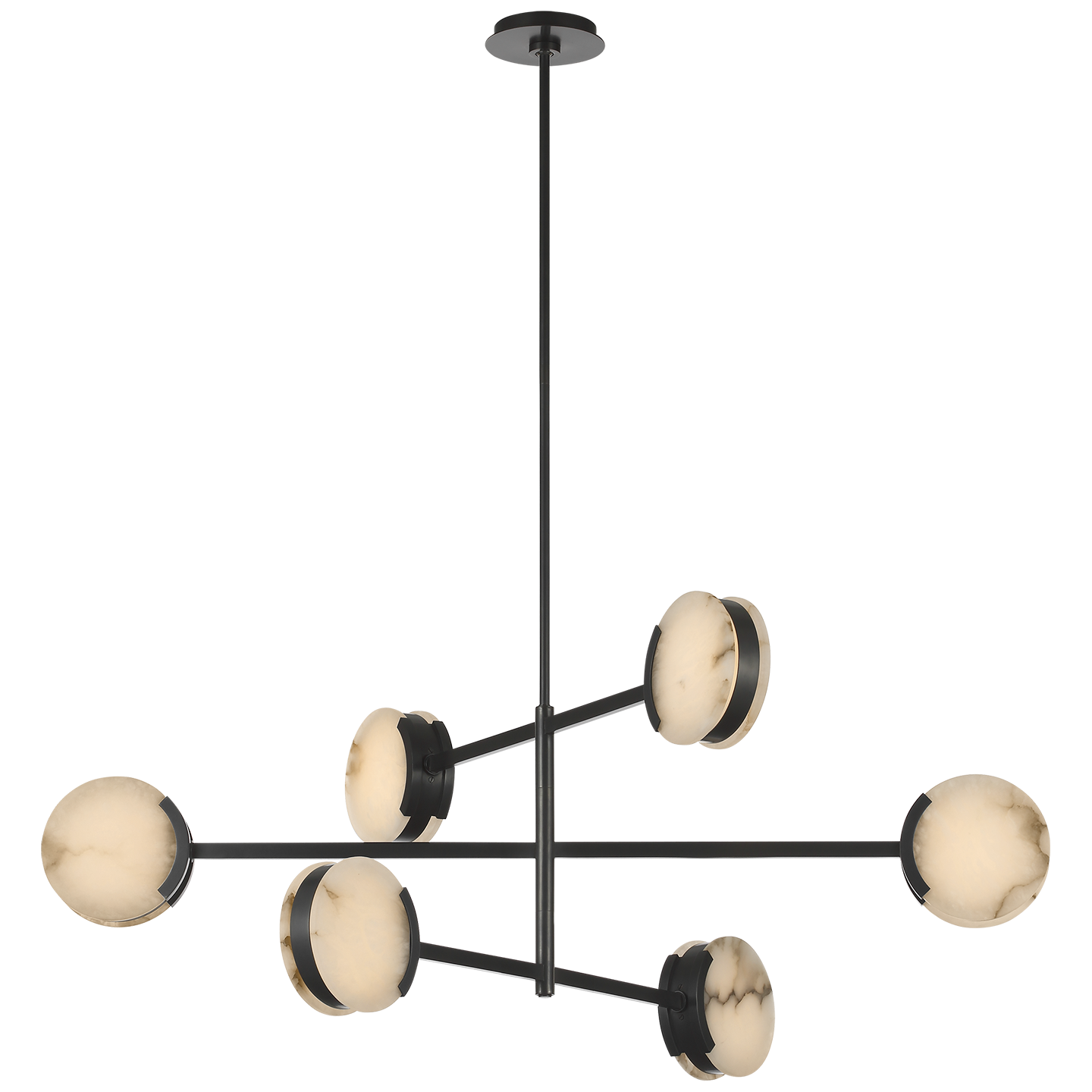 Visual Comfort | Kelly Wearstler | Melange 48" Multi-Positional Chandelier