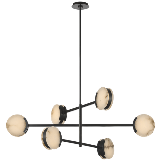Visual Comfort | Kelly Wearstler | Melange 48" Multi-Positional Chandelier