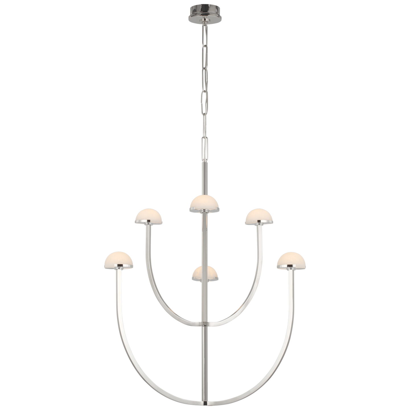 Visual Comfort | Kelly Wearstler | Pedra Large Two-Tier Chandelier